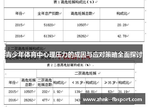 青少年体育中心理压力的成因与应对策略全面探讨